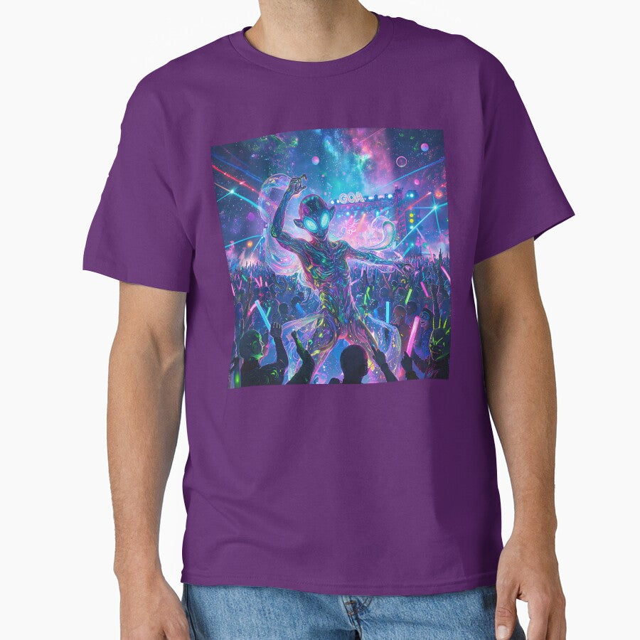 Alien Rave Entity – Cosmic Psy Creature by RH Design Lab