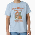 Slow Hiking Society Funny Snail | The Last One to the Top Wins by motivato