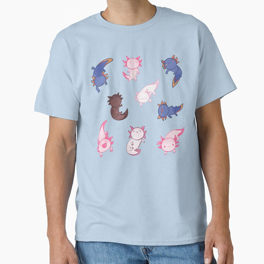 Funny axolotls pack by Mayarart
