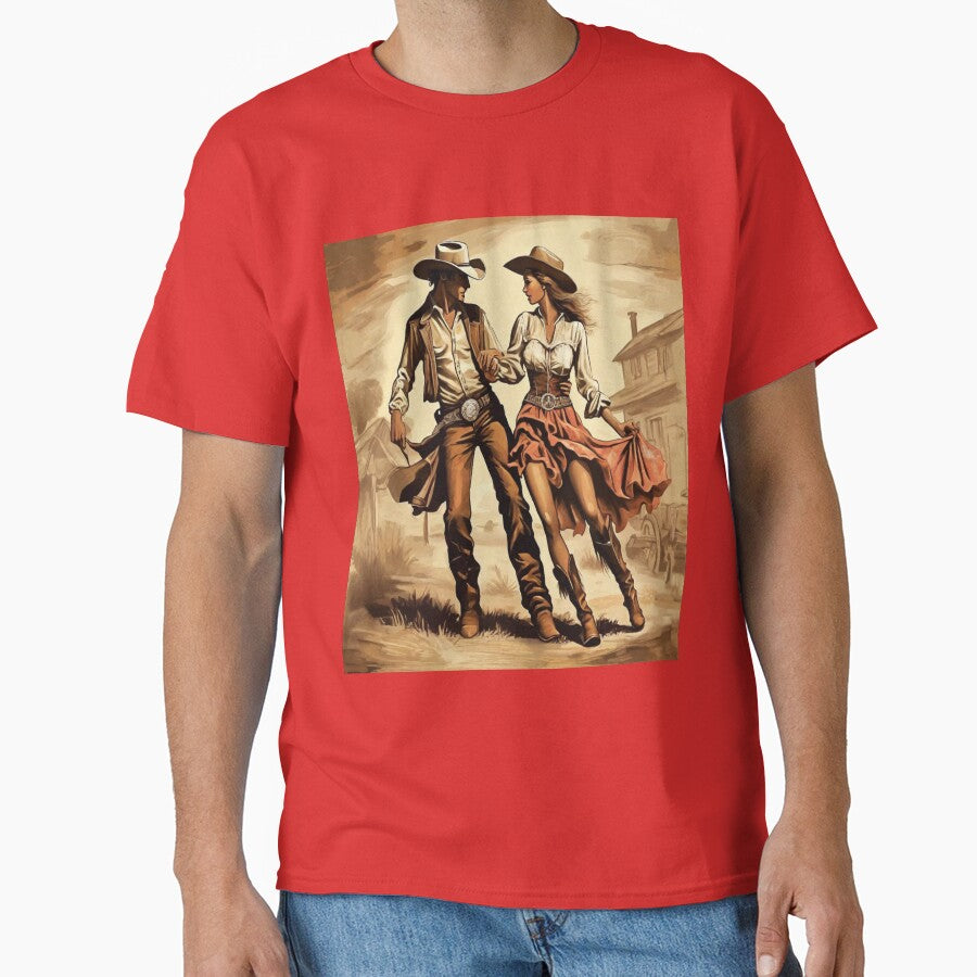 "Country Dances: Cowboy and Cowgirl's Rhythm" by Artisticanvas