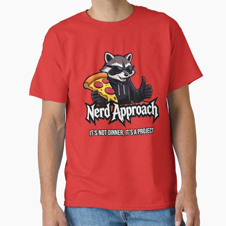 Pizza Lover Raccoon, Not Dinner — It's a Project by NerdApproach