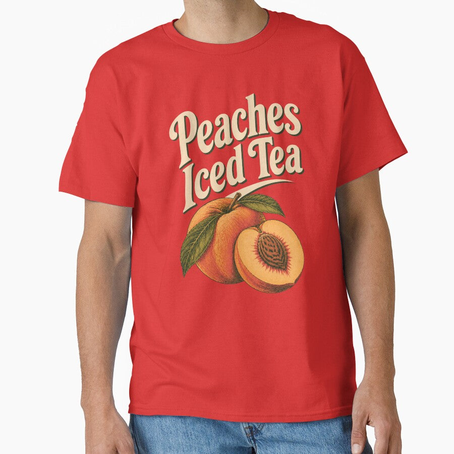 Georgia Peaches Iced Tea Retro Sweet Fruit Souvenir by JackCurtis1991
