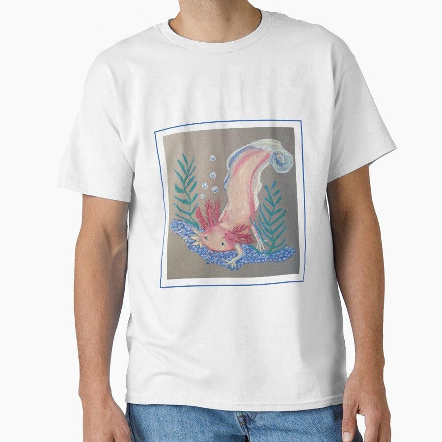 Pastel Axolotl by SomeChicksArt