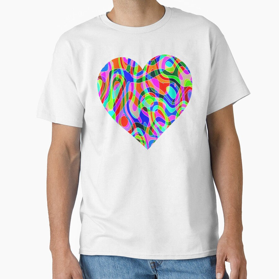 Neon Glow Black Light Lava Lamp Rave Heart by willybadu