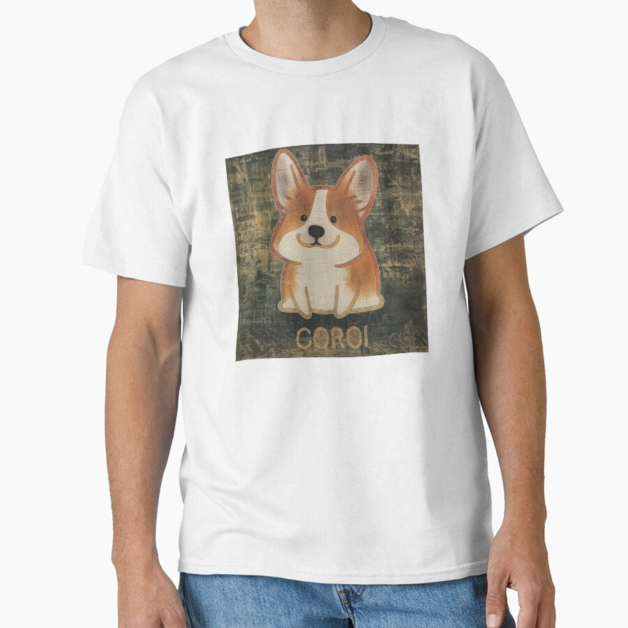 Corgi Series Star_Style A_009, dog animal funny cute T-Shirt shirt CorgiMANIA by aniMo Japan