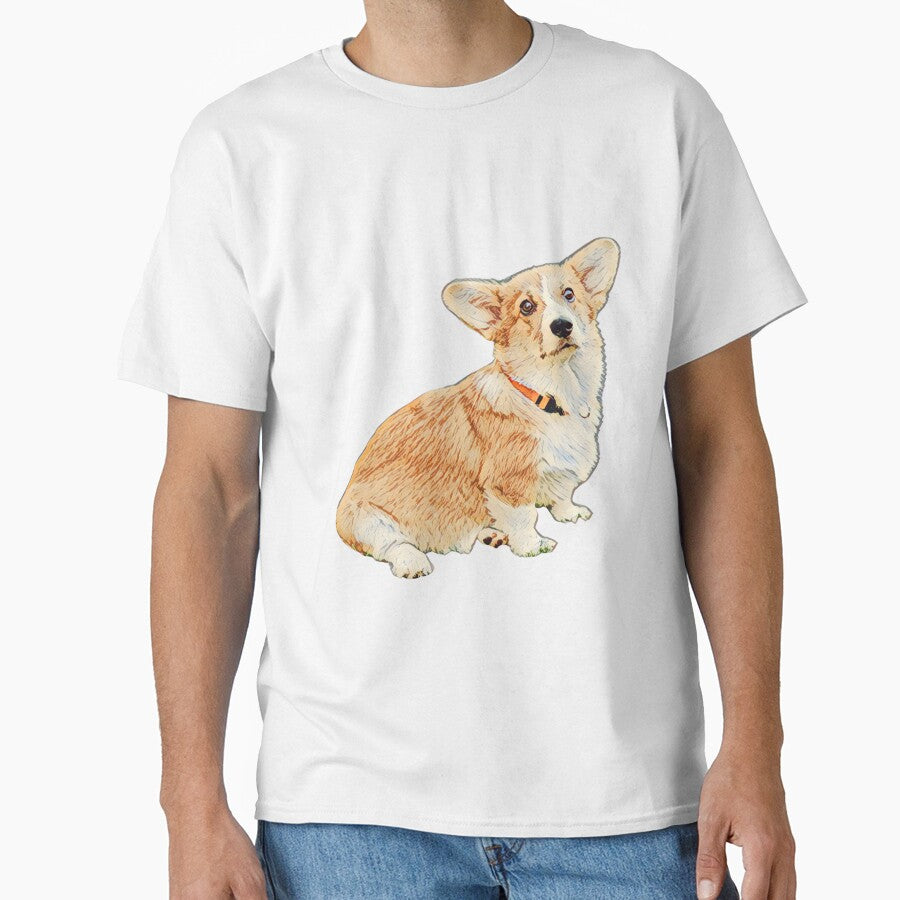 Sad Corgi by RiserTees