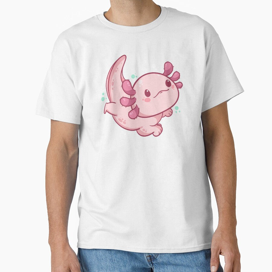 Cute Pink Axolotls by Dynamic-Design