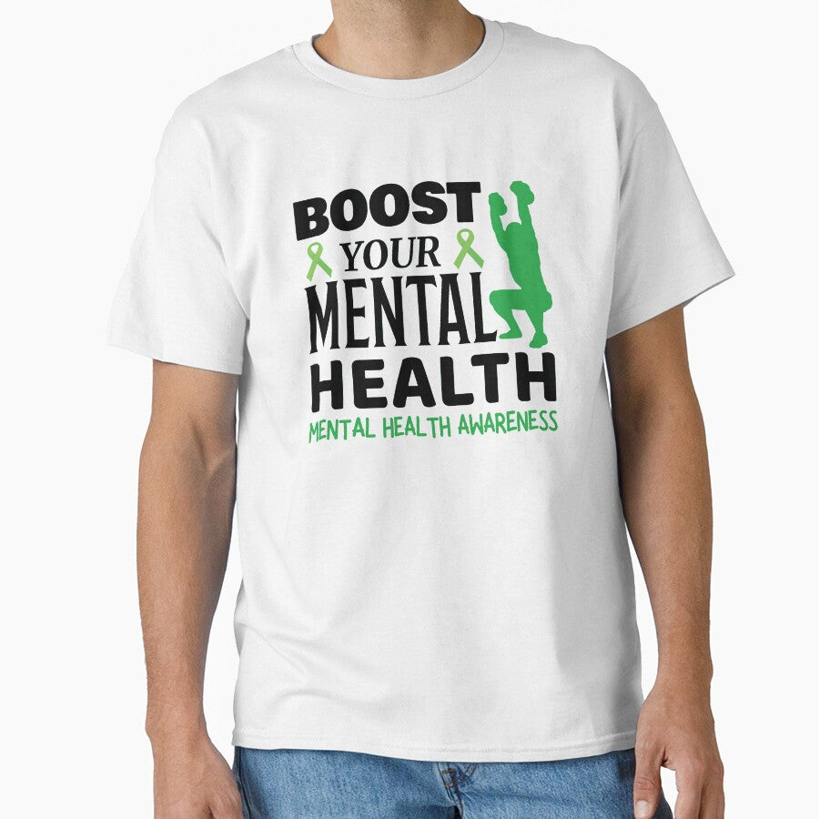 Boost Your Mental Health - Mental Health Awareness - Exercise by OwlCanvas