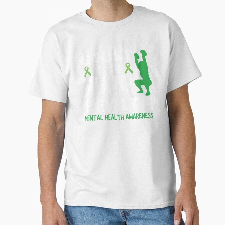 Boost Your Mental Health - Mental Health Awareness - With Exercise by OwlCanvas
