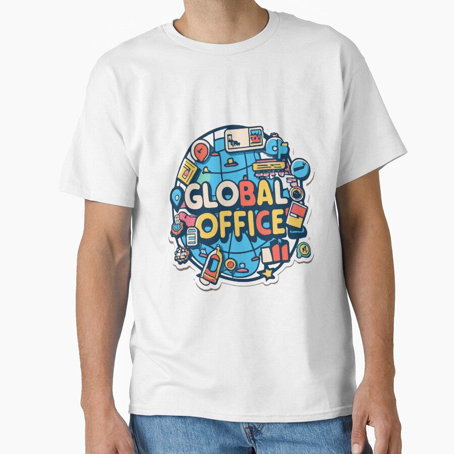 Global Office Comic Book Style Design by NiftyWrx
