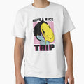 Have a Nice Trip Design with Smile on a man's face by DresslessDesign
