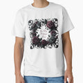 In My Villain Era - Goth Black Vine and Red Rose Frame by Club Vino Creative LLC