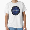 Neon Blue Numeric Dial Techno Emblem by Libérica Studio