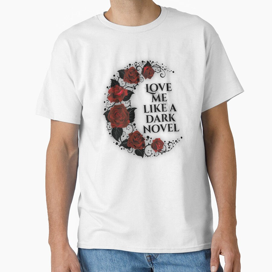 Love Me Like a Dark Novel | Spicy BookTok Design for Dark Romance Lovers by Petal & Flame