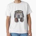 In the Zone Music Headphones - Comic Style Design by NiftyWrx