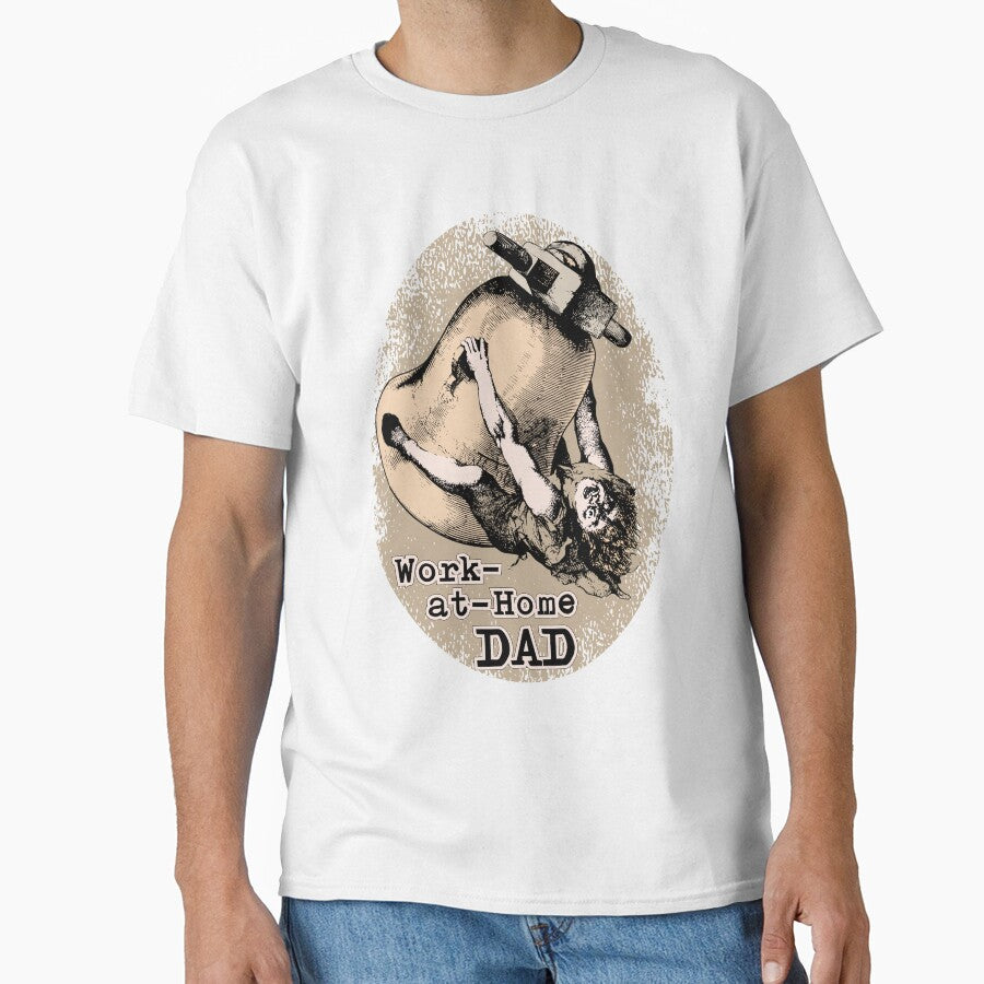 Work-at-Home Dad, Quasimodo riding the bell by Glenn Mueller