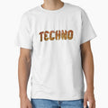 Techno music - gold & orange by sunsetgraphics