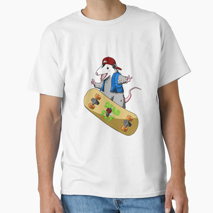 Radical Oppossum on Skateboard by UrbanaAnimal