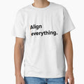 Align Everything - Pixel Perfect Graphic & UI/UX Designer Quote by Artio-ArtShop