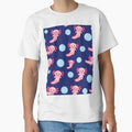 Cute Kawaii Axolotl Pattern by SkyStract