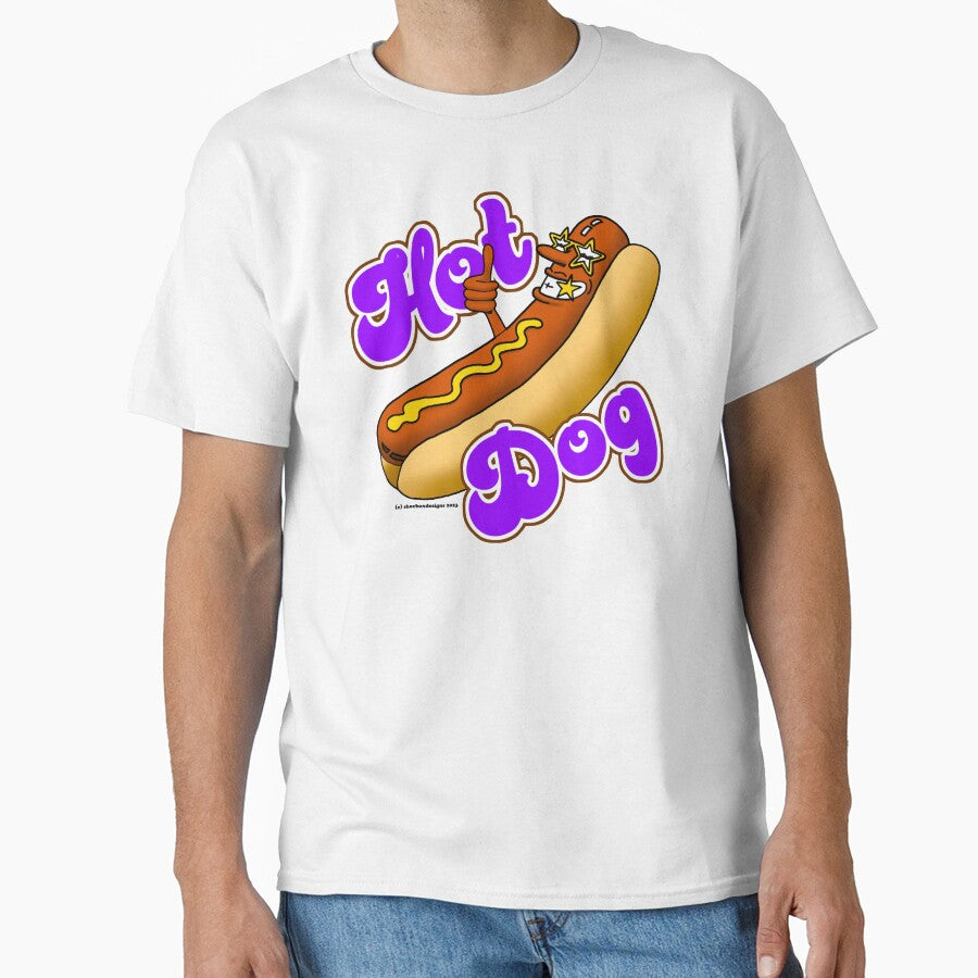 Reclining Funky Hot Dog! by ShoeboxDesigns