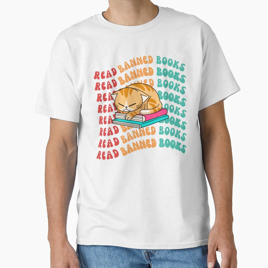 Read Banned Books,Funny Banned Books,Book Love, by Nicet-shirt1