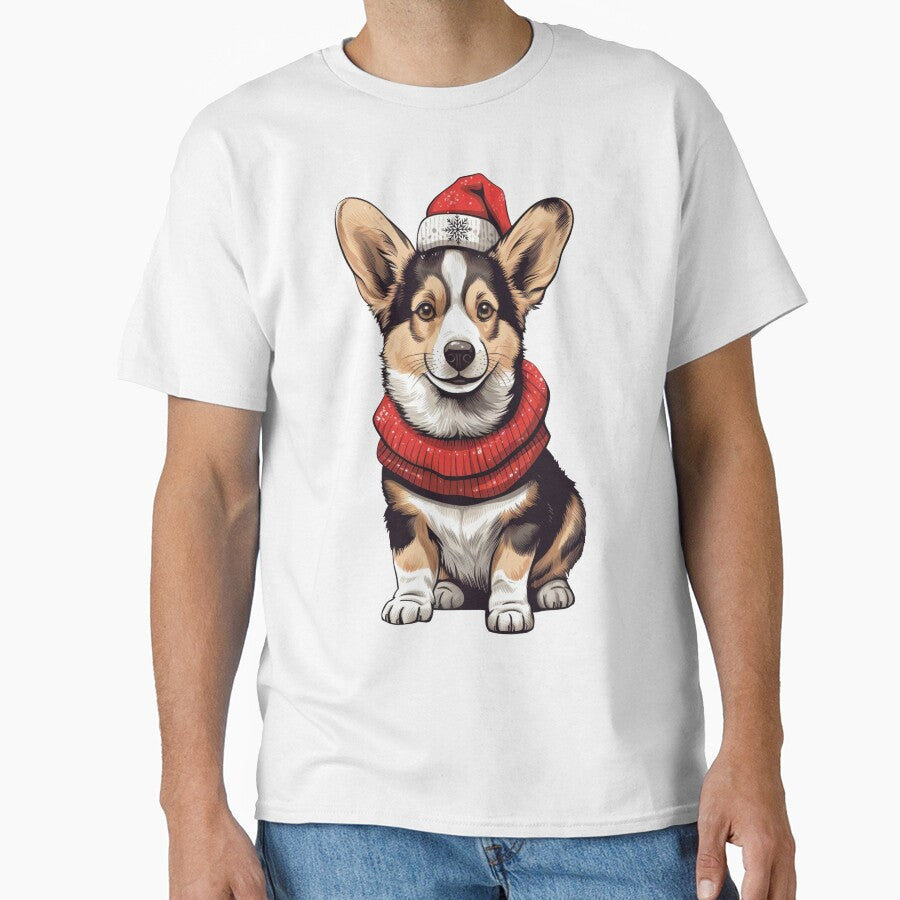 Christmas Dog Corgi by OscarShoping