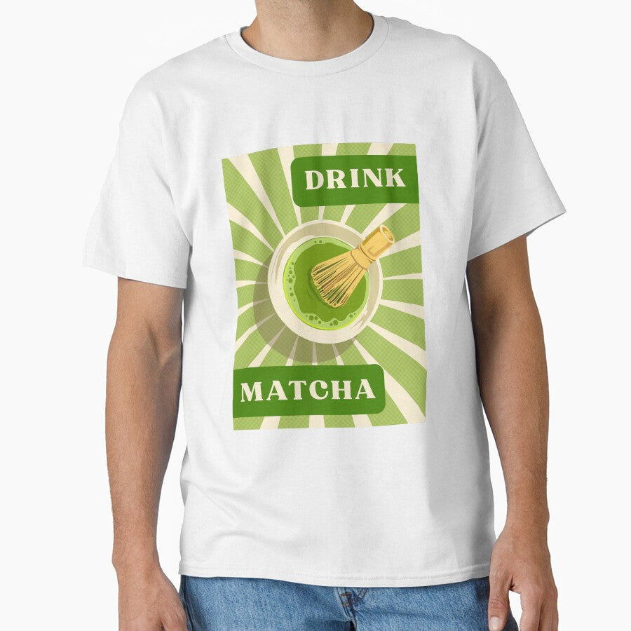 Drink Matcha Vintage Poster by InkDrinkerPrints