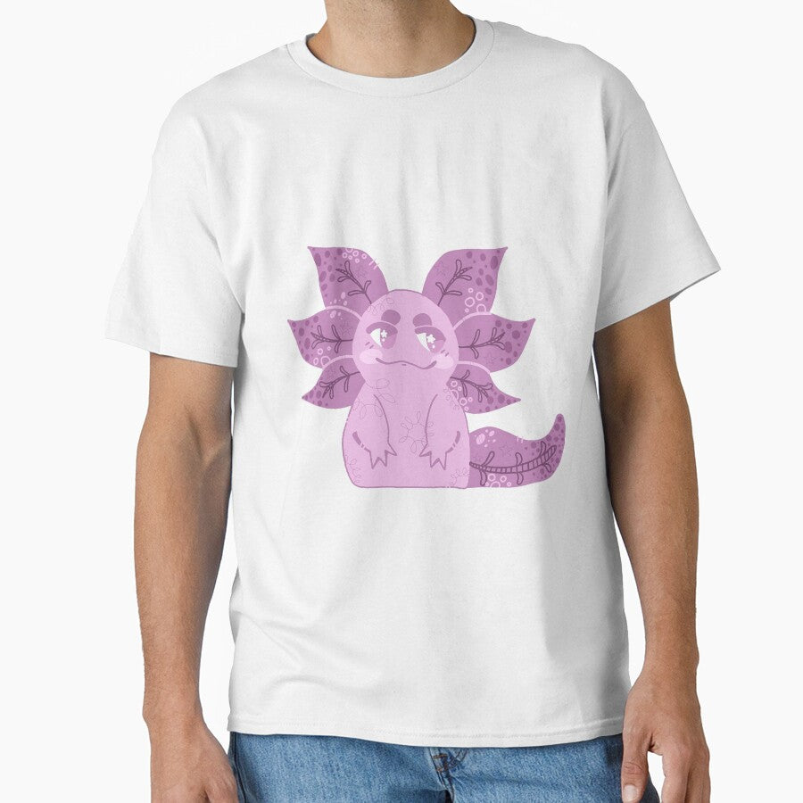 Pink Axolotl by Purplesanic