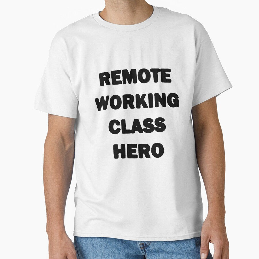 Remote Working Class Hero by toolongdidntdraw