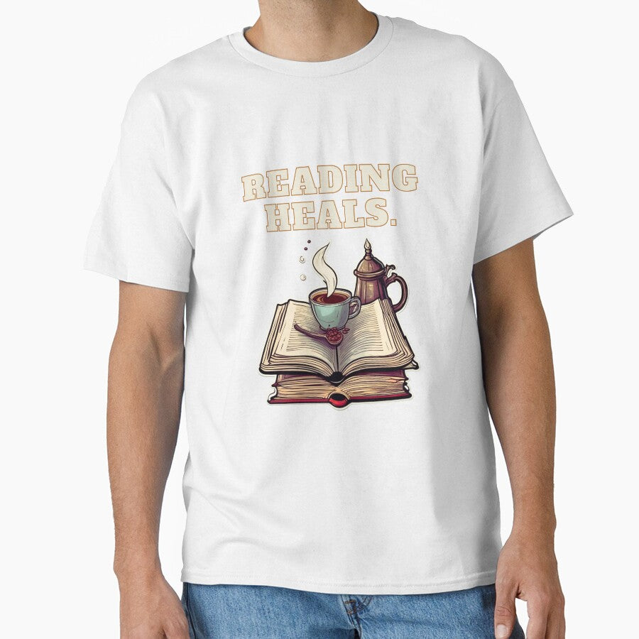 Reading Heals: Books and Coffee for reading levers by taherlee11