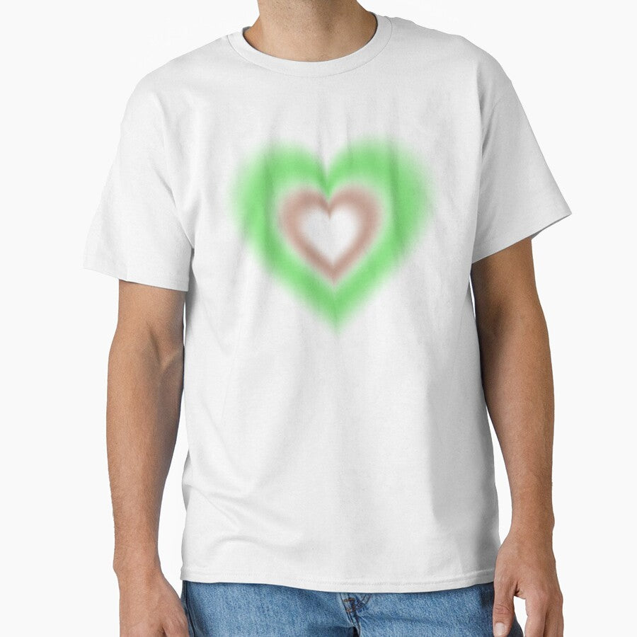 Green and gray orange blurry hearts (cinnamon and matcha) by serenebookworm
