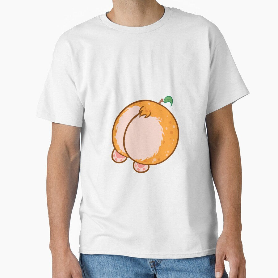Cute Corgi Dog Butt Heart Peach Puppy by AndyWong