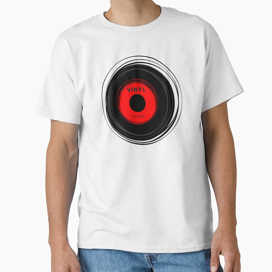 Black and Red Vinyl Records Logo by Mark Zajac