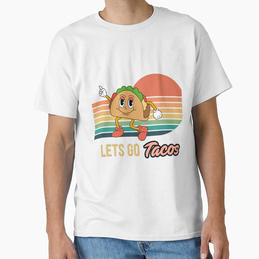 Spicy Mood – Bold Taco & Chili Pepper Party Tee by Homecrate01