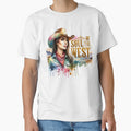 Western Cowgirl Design - Apparel, Mugs, Stickers & More by artedigital99