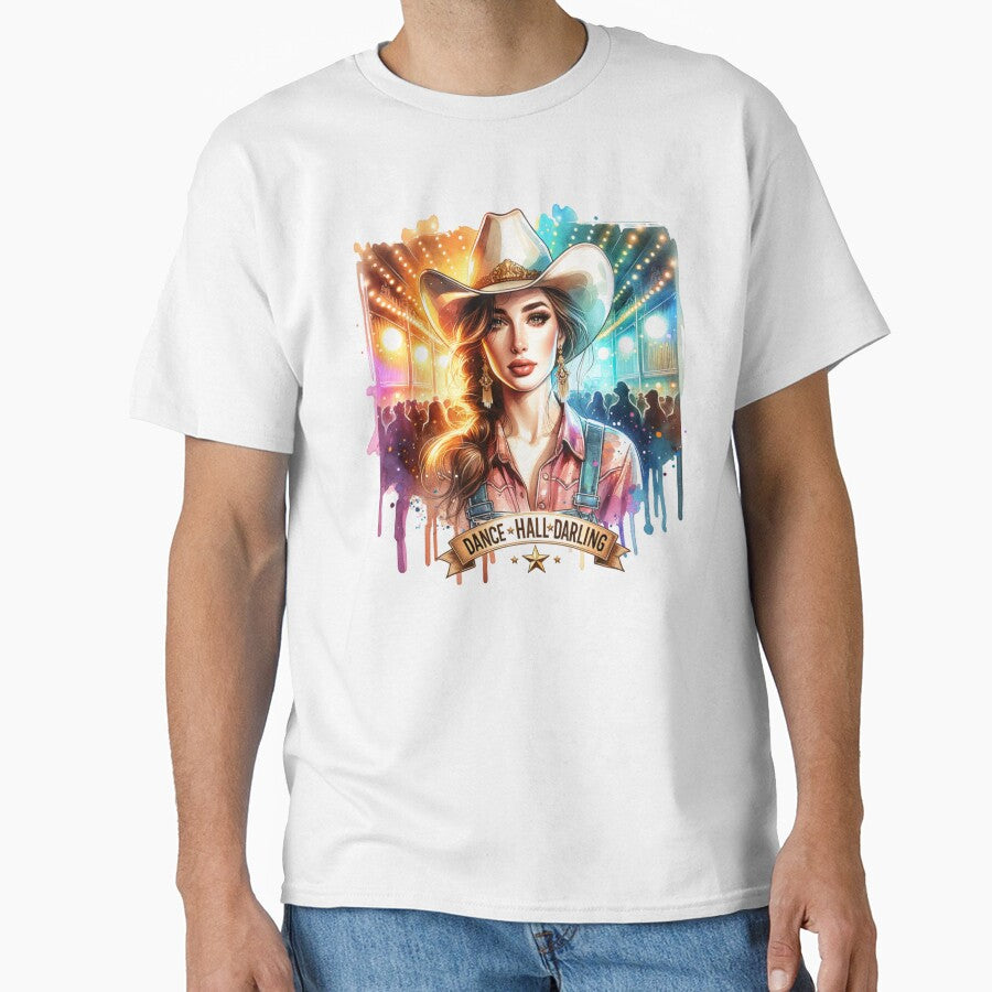 Country Cowgirl Hustle Spirit- Apparel, T-shirts, Mugs, Stickers & More by artedigital99