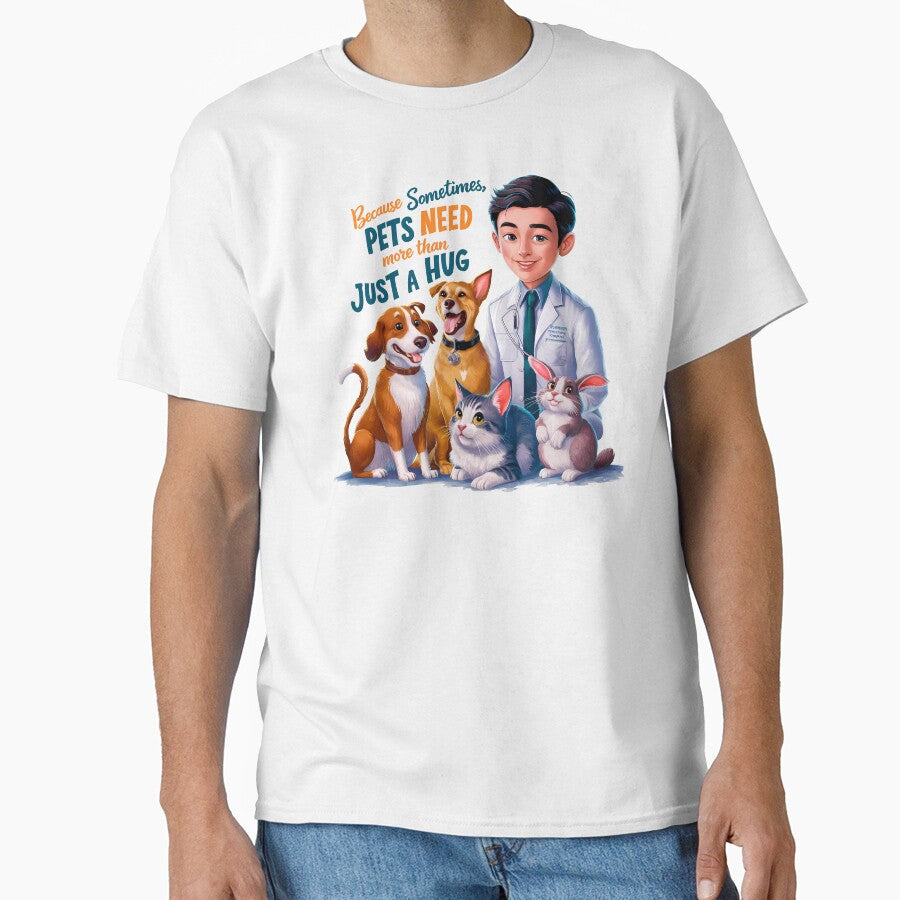 Because Sometimes, Pets Need More Than Just a Hug - Man Veterinarian by Second Draft Visuals