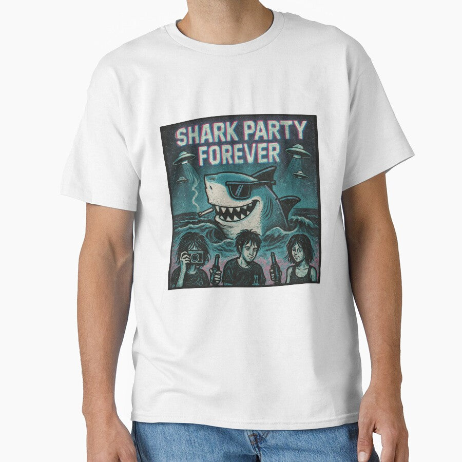 Shark Party Forever — Indie Sleaze Beach Grunge by FilMate
