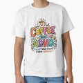 Powered by coffee and adhd funny quote by Marti’s Shop Corner