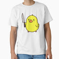 Cute Duck With Knife by Gkinoki