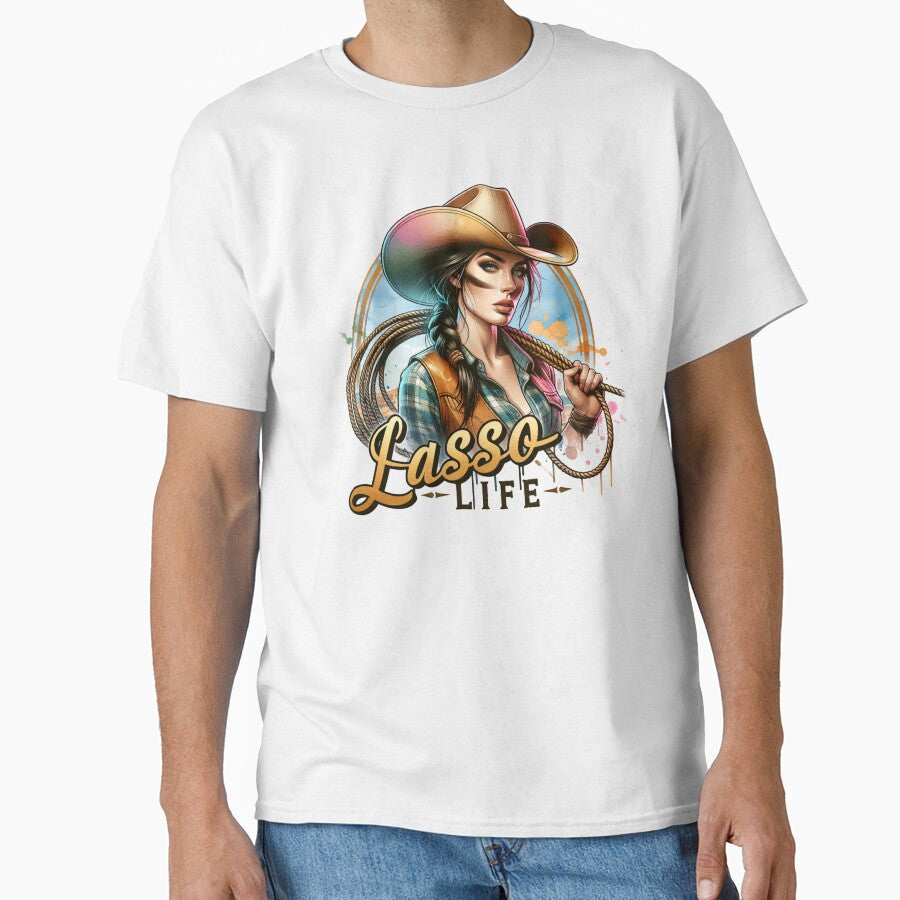 Cowgirl Magic in the West - Lasso Life by artedigital99