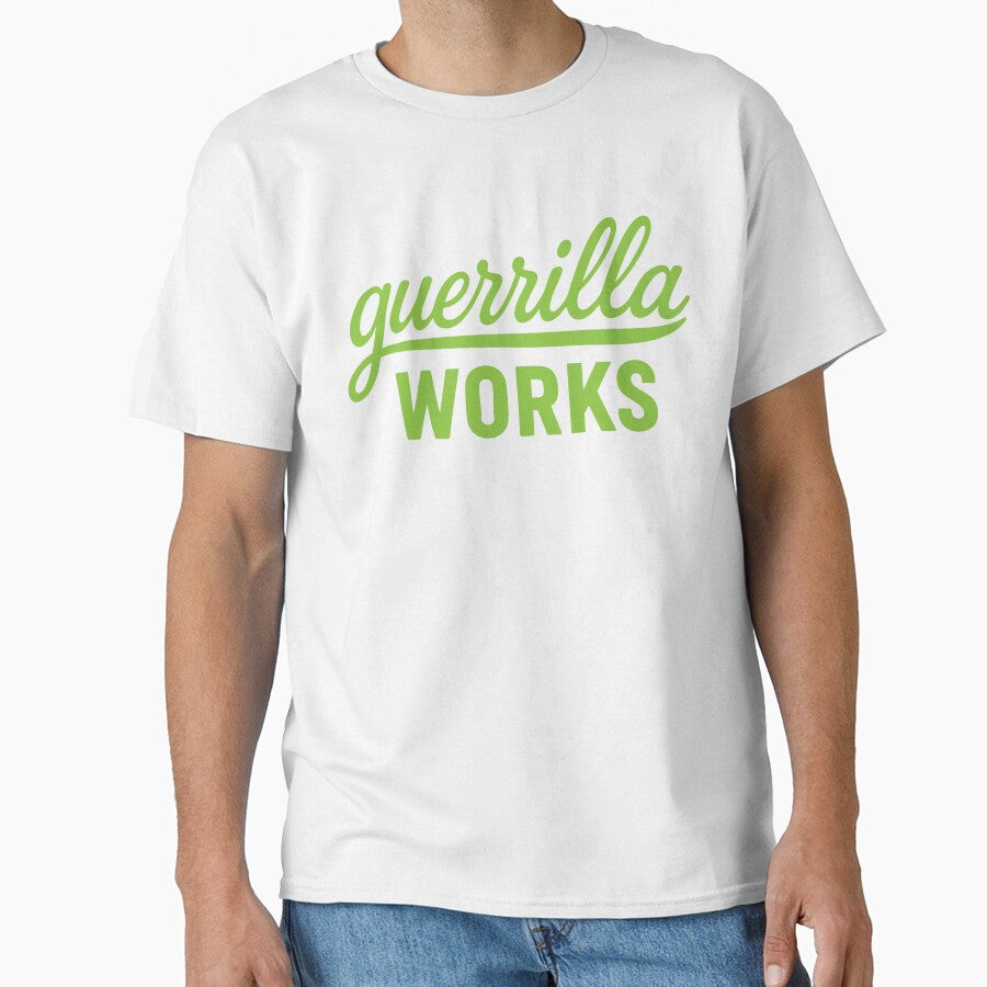 Guerrilla Works Brand Green Wordmark by GuerrillaWorks