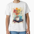 Running on Coffee and Deadlines – Funny Work & Productivity Quote by Mythic Tide