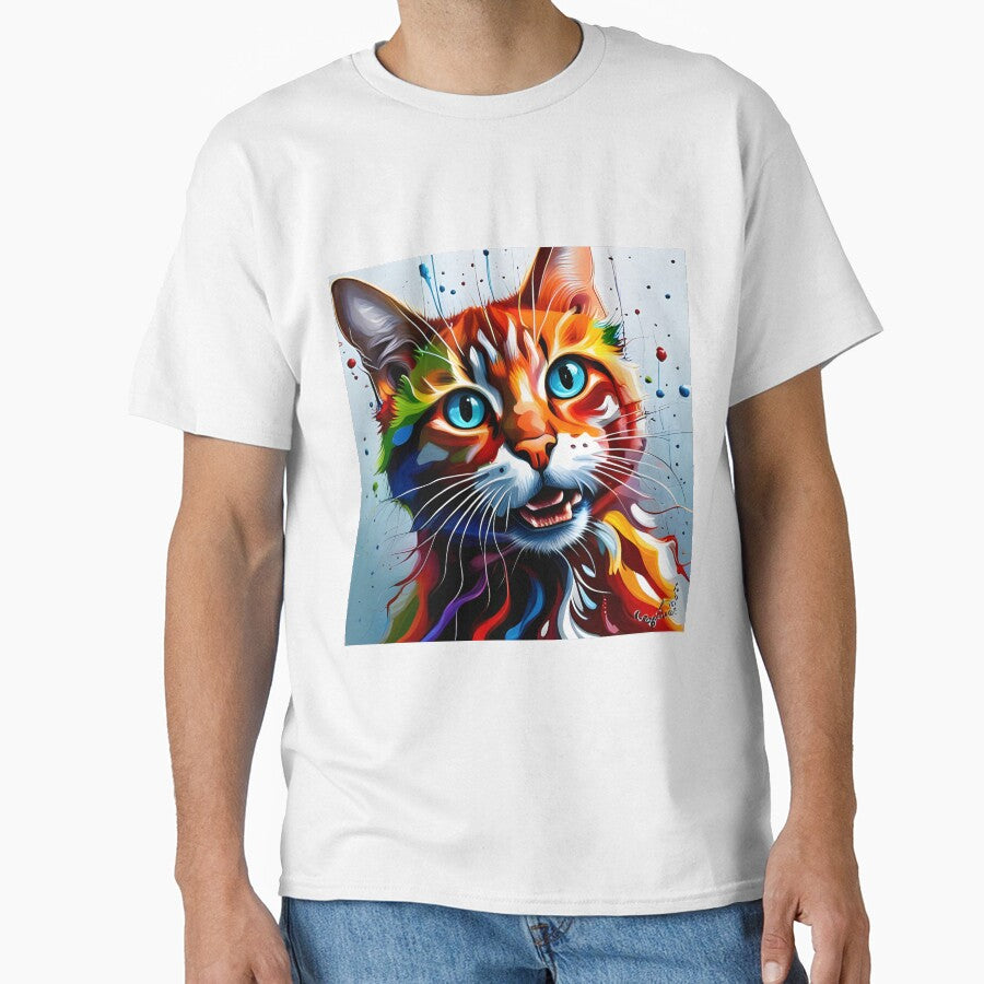 Street Cats Coloured Kitteh by druidwolfart
