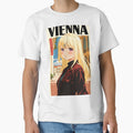 VIENNA Austria - 90s Retro Anime Travel Poster - Classical Dark Academia by ShadowsInk