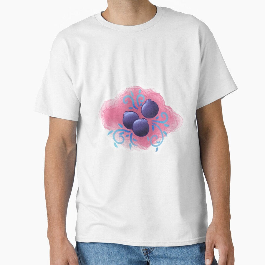 Blueberry Floral Watercolour Design by WeirdCreatureCo