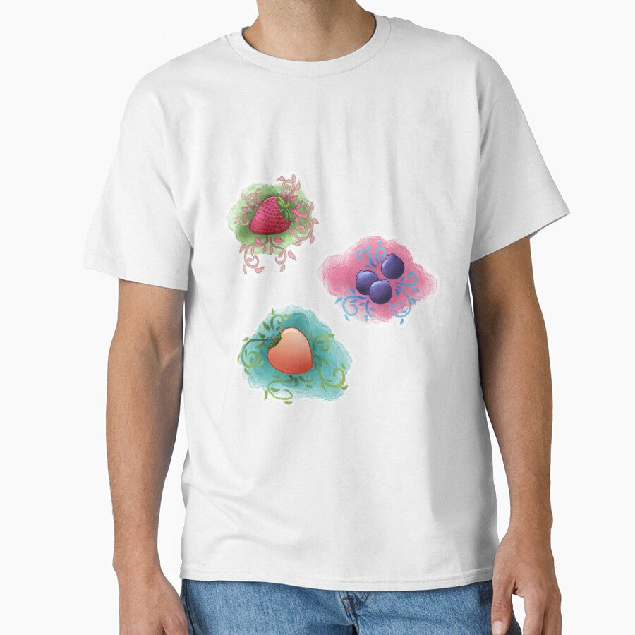 Fruity Floral Watercolour Design by WeirdCreatureCo
