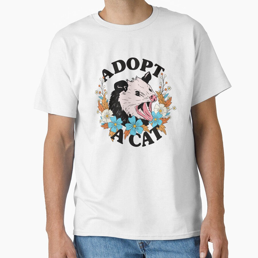 Adopt a Cat Funny Possum Opossums by Rich Hague