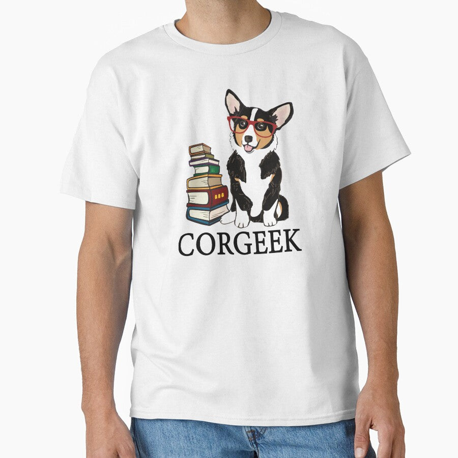 Corgi for book lovers, book nerds, readers, or english teachers by ouchmypancreas